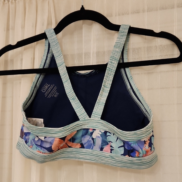 Athleta Multicolor Floral Sports Bra - Picture 4 of 4